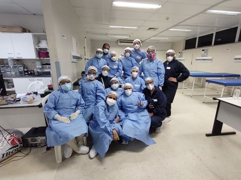 Equipe do 28 de Agosto posta foto na sala rosa com leitos vazios e emociona web 'Dia de vitória'