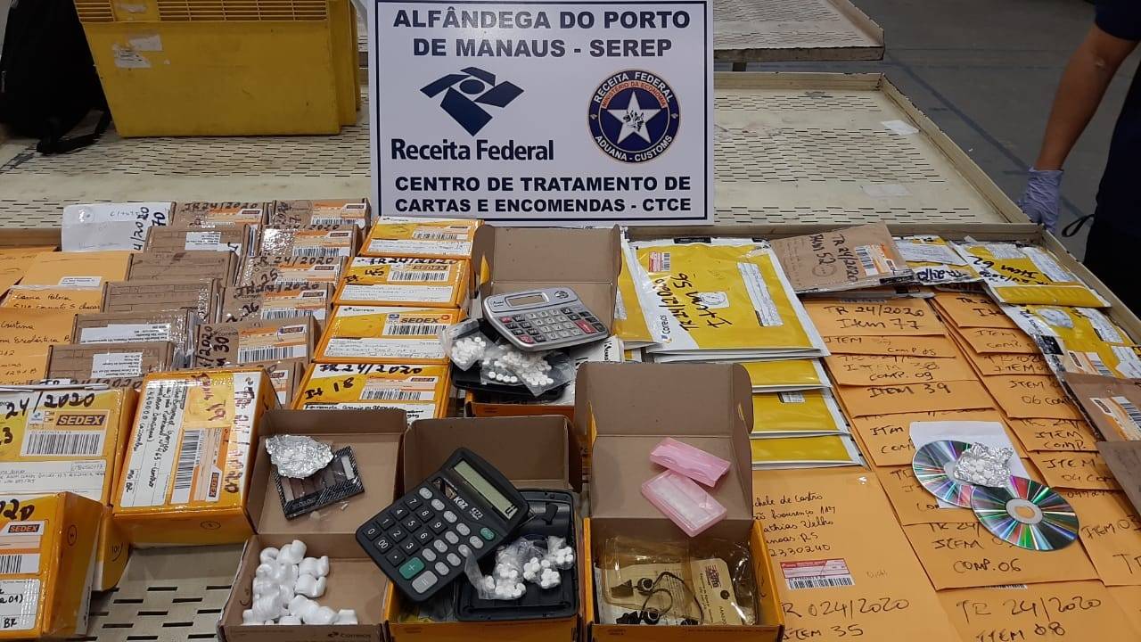 Receita Federal apreende 687 remédios para aborto em Manaus