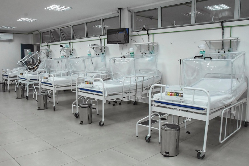 Hospital de campanha ganha  mais 13 leitos para tratar pacientes com Covid-19 em Manaus