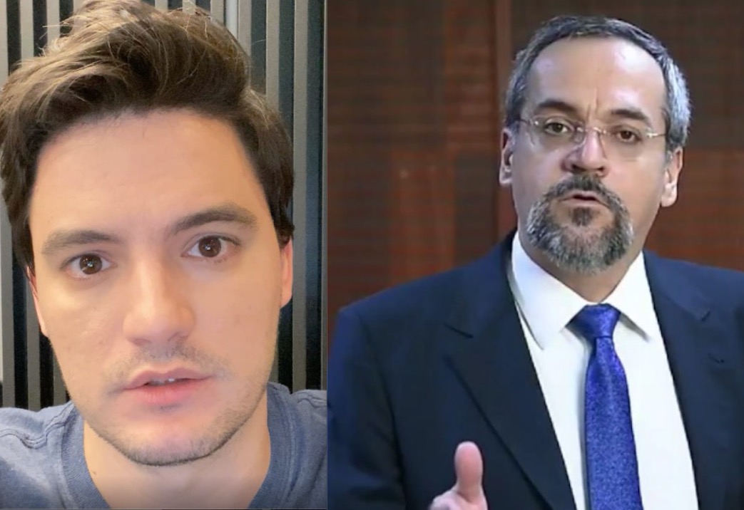 Felipe Neto é processado pelo ministro Abraham Weintraub após chamá-lo de imbecil