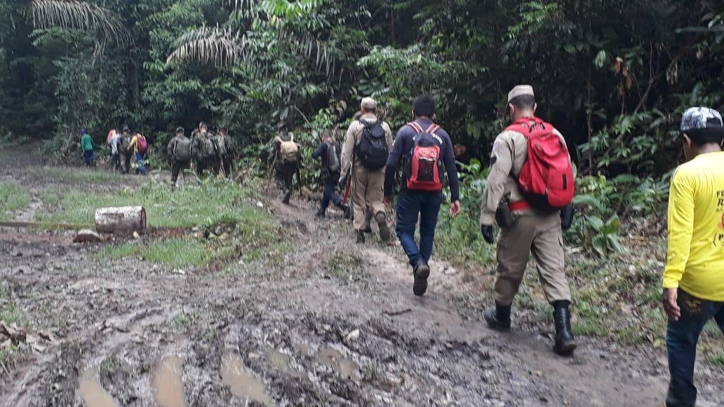 Três homens são resgatados após quatro dias perdidos em mata no Amazonas