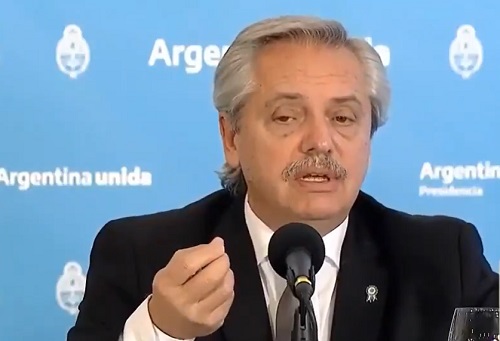 Presidente da Argentina mantém isolamento durante pandemia e dispara: 'angustiante é não se salvar'