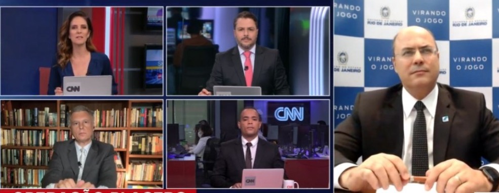 Monalisa Perrone dá ‘corte’ em governador do Rio ao vivo na CNN Brasil