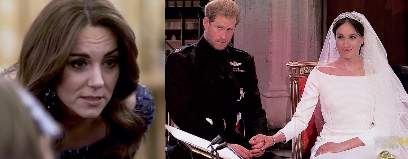 Meghan Markle teria feito Kate Middleton chorar durante briga no dia do casamento com príncipe Harry