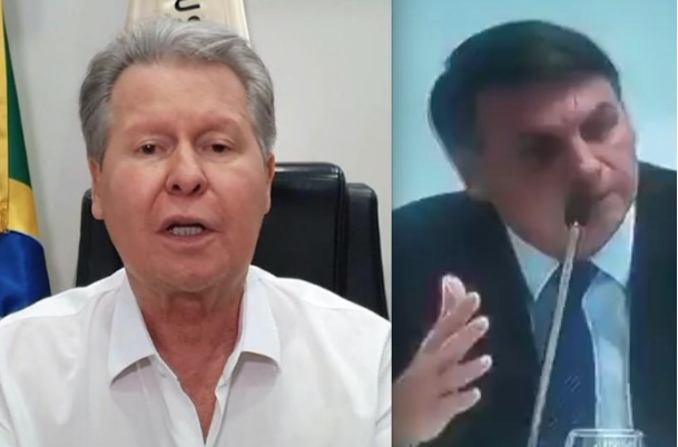 Prefeito de Manaus apresenta queixa-crime ao STF contra ofensas de Bolsonaro em reunião ministerial
