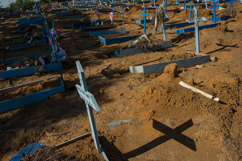 Cemitérios registram 39 mortes em Manaus na terça-feira