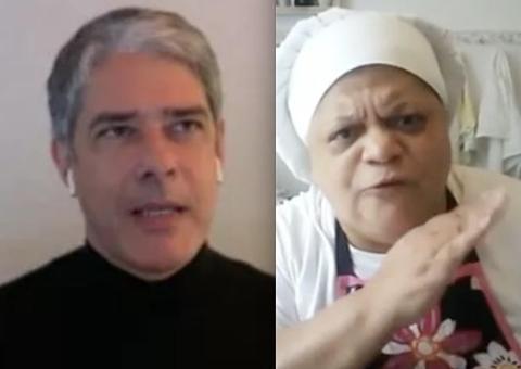 Ex-cozinheira de William Bonner volta a expor supostas grosserias: 'sofri humilhação'