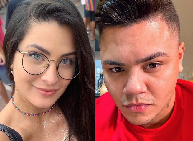 Mãe do filho de Felipe Araújo faz b.o. contra cantor e desabafa: 'pânico completo'