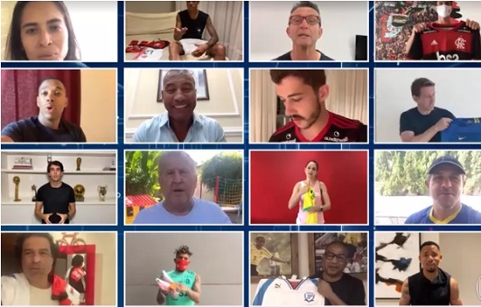 Leilão com craques do futebol será realizado para ajudar afetados pela pandemia