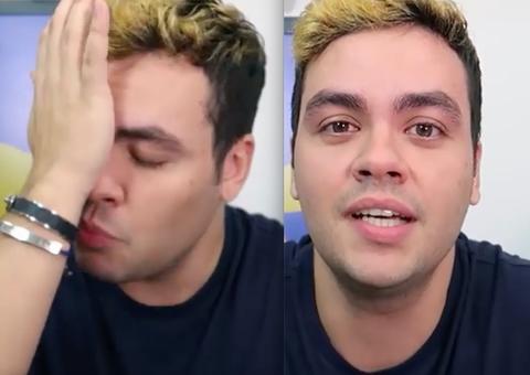 Alvo de fake news, Luccas Neto desaba no choro ao rebater acusação de apologia à pedofilia