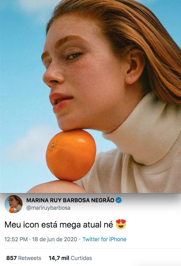 Marina Ruy Barbosa debocha de prisão de ex-assessor de Flávio Bolsonaro