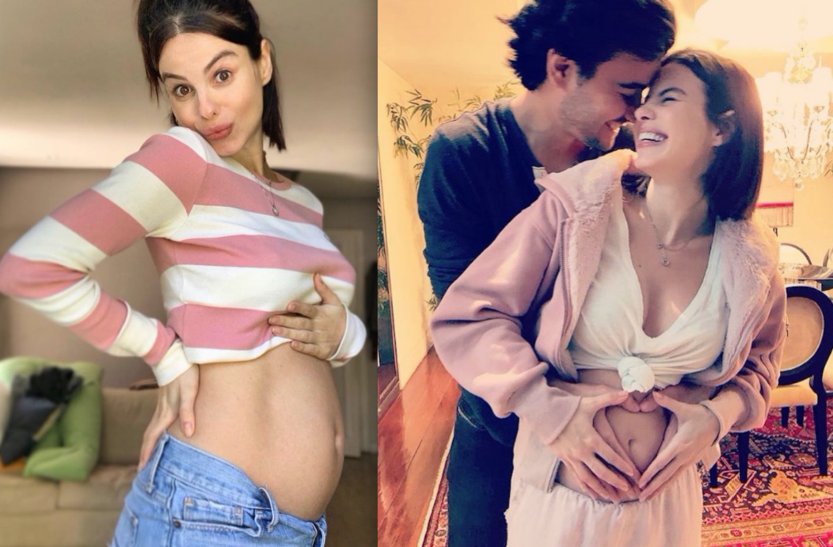 Sthefany Brito exibe barriga de gravidez: 'o corpo mais lindo que já tive'