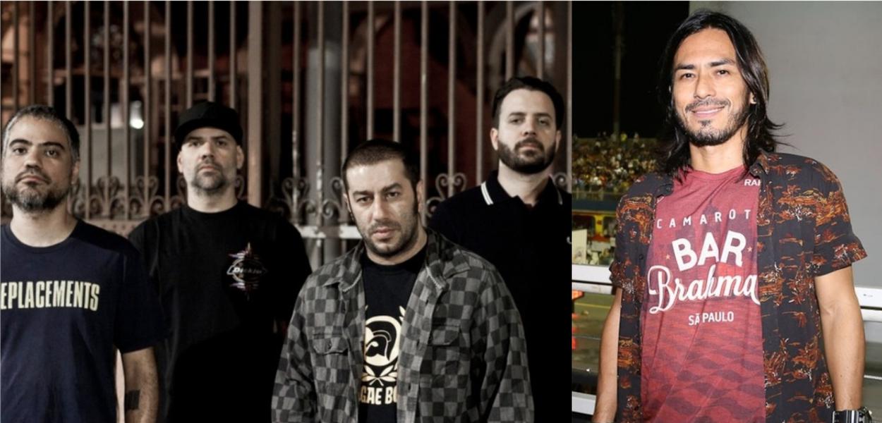 Após polêmica com Japinha, CPM22 se apresenta sem o baterista