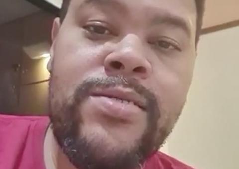 Em vídeo, Babu Santana revela motivo de internação 