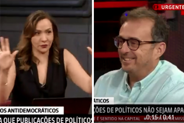 Maria Beltrão dá 'bronca' em comentarista durante programa na GloboNews: 'você vai me dar atenção?'