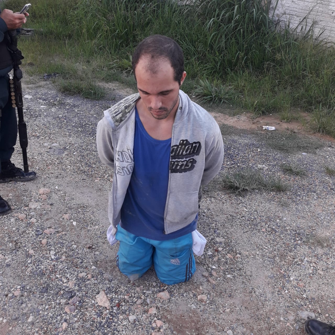 Caso Kimberly: Rafael Fernandez estava há dois dias escondido no mato, diz delegado 