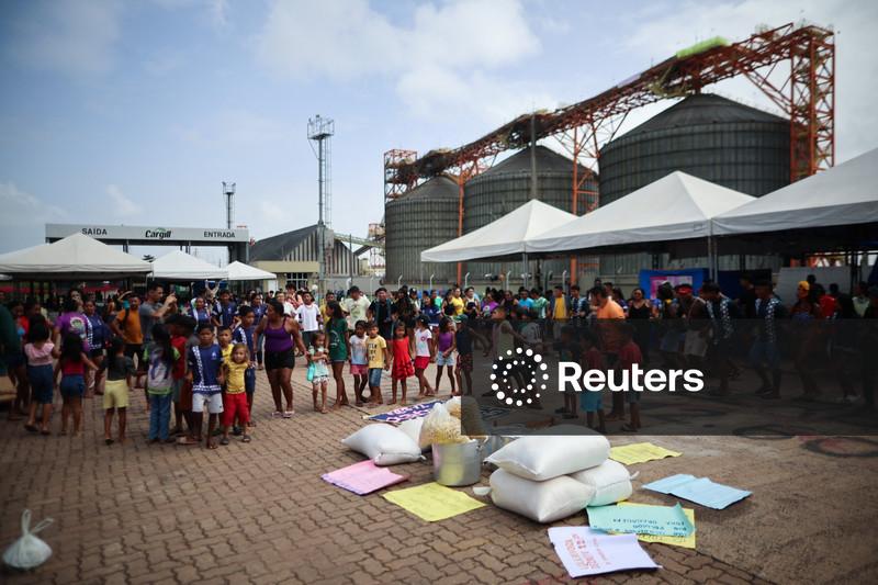 Governo anuncia revogação de decreto sobre hidrovias, e indígenas que ocupam Cargill no Pará comemoram