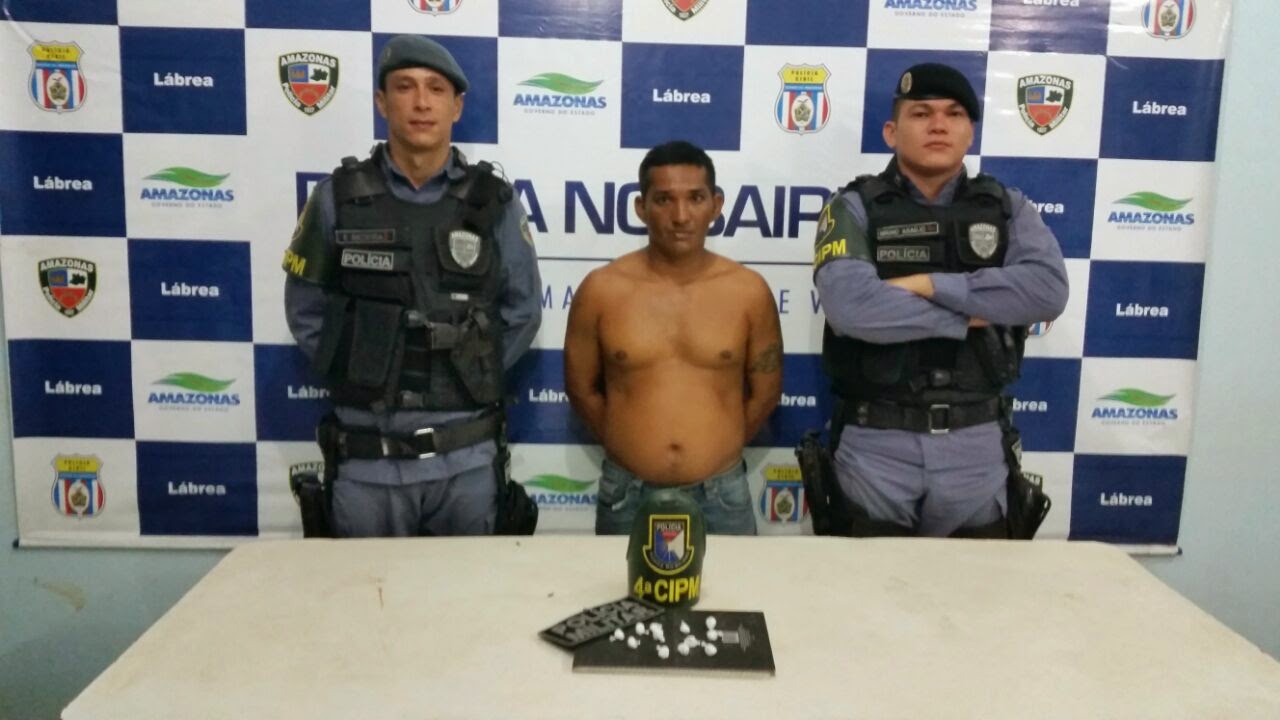 Homem é preso em Lábrea por tráfico de entorpecente
