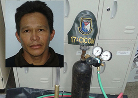 Colégio escapa de arrombamento do caixa eletrônico