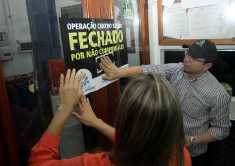  Operação Centro volta a interditar e lacrar o  Rêmulos Club