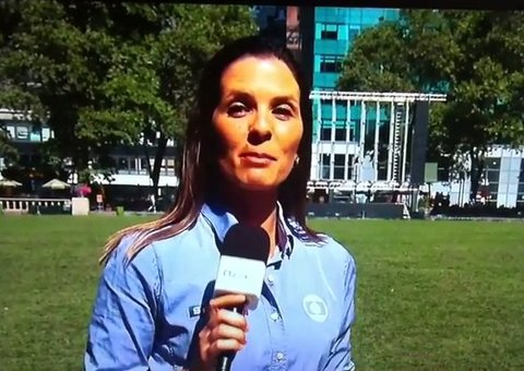 Repórter erra e link gravado vai ao ar. Veja