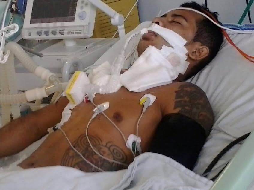 Traficante baleado está na UTI