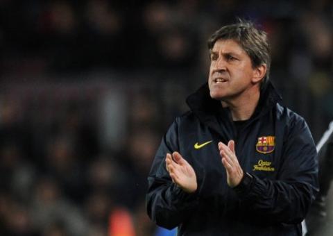 Técnico do Barça, Tito Vilanova, chega a Barcelona