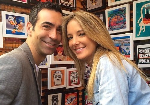 Ticiane Pinheiro nega fim de namoro com César Tralli