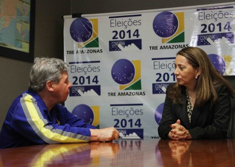 Parceria TRE-AM/prefeitura para implantar o sistema biométrico