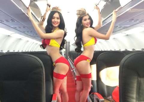 Empresa aérea é processada, por exibir modelos de lingeries em comercial