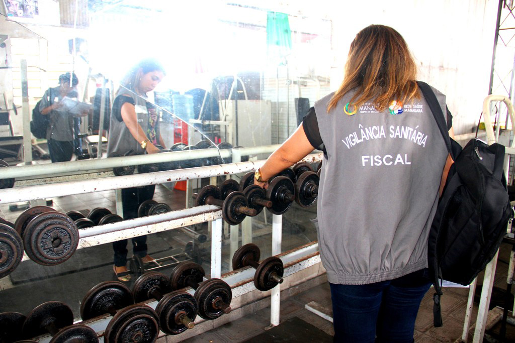  Academias de ginástica são interditadas pela Vigilância Sanitária