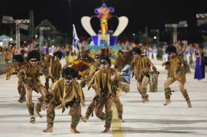 Desfile de quinta-feira, no sambódromo - Foto: Michael Dantas/Secretaria de Cultura