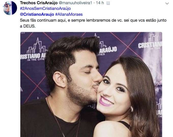 Blog Rota do Capibaribe: Morte do Cantor Cristiano Araújo e a sua namorada Allana  Moraes.