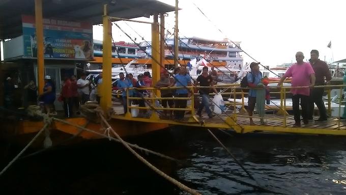 Na Balsa Amarela havia filas - Foto: Eustáquio Libório/Portal do Holanda