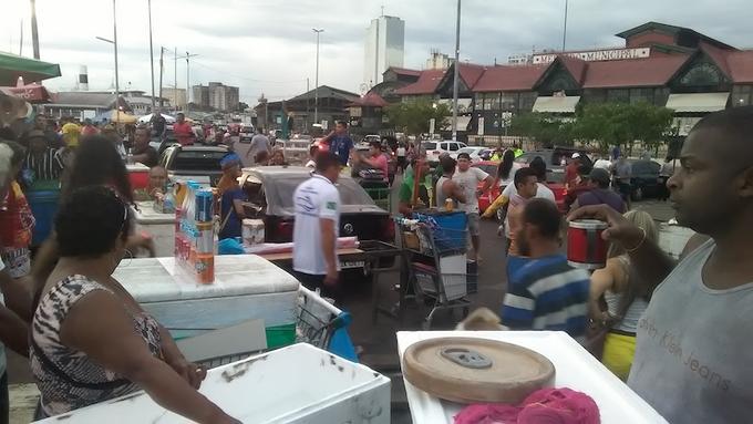 Avenida Lourenço Braga ficou tumultuada no fim da tarde - Foto: Eustáquio Libório/Portal do Holanda