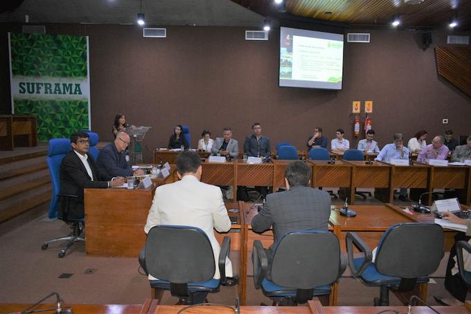 Rosilene, Amazonastur, falou sobre o potencial do turismo para impulsionar economia - Foto: Márcio Gallo/Suframa