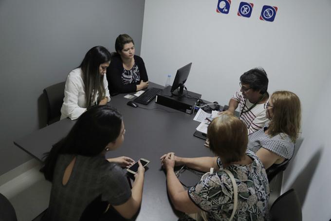 Mutirão de audiências com grandes litigantes acelera tramitação de processos no 3.º JEC. Foto: Chico Batata/TJAM