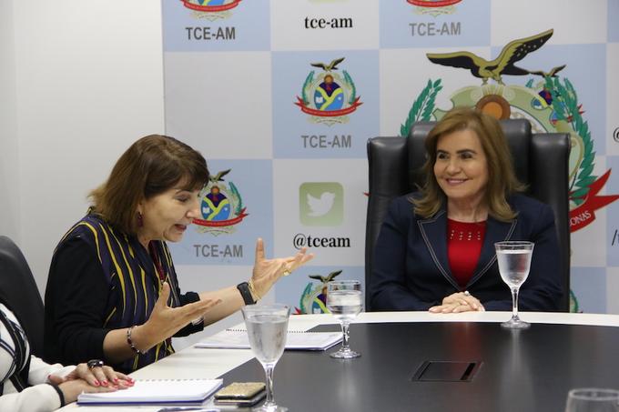 Yara Lins diz que auditoria veio validar as ações implementadas nos últimos dois anos - Foto: Nataly David/TCE-AM