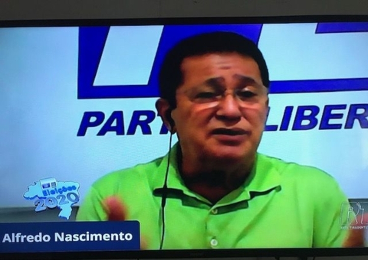 Alfredo Nascimento diz que vontade ser prefeito reacendeu nete - Foto: Reprodução/Rede Tiradentes