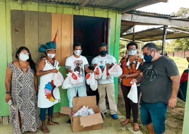 Foto: Divulgação/ Parque das Tribos , aldeias Inhãa-be, Rouxinol e Branquinhas receberam doações