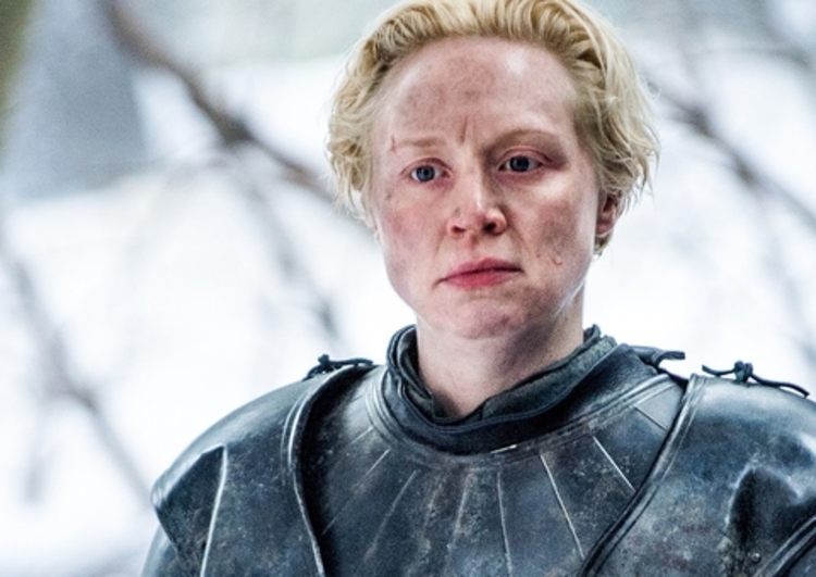 Foto: Reprodução / Gwendoline Christie como Brienne de Tarth em Game of Thrones