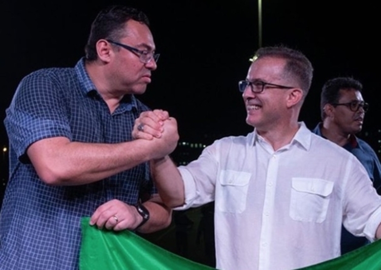 Chico Preto e Cezar Pittbull candidatos à Prefeitura de Manaus - Foto: Reprodução/Instagram 