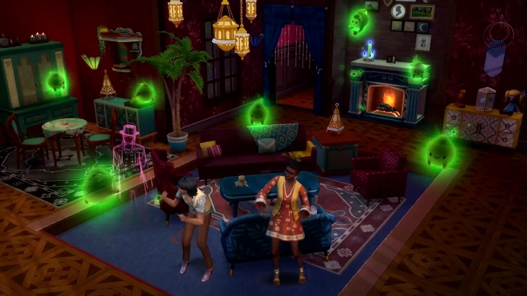 Paranormal é a nova coleção de objetos de The Sims 4. Foto: Reprodução