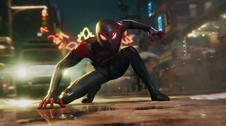 Novos trajes de Spider-man: Miles Morales  são revelados com detalhes. Foto: Reprodução