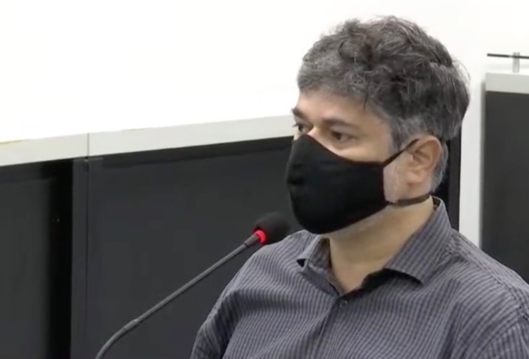 Rodrigo Tobias diz não visto processo físico dos respiradores - Foto: Reprodução