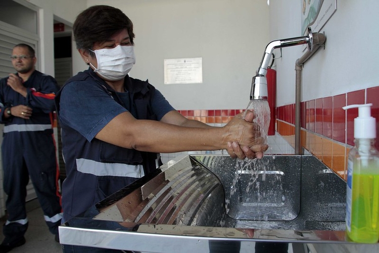 Além do Samu, pias foram instaladas em outros locais - Foto: Altemar Alcântara/Semcom