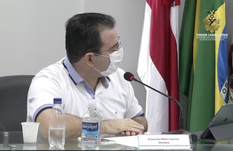 Deputado Wilker Barreto requereu mais informações da Susam - Foto: Reprodução