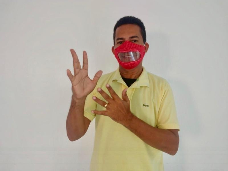 Professor Marlon Jorge é surdo desde os 10 anos - Foto: Divulgação/UEA