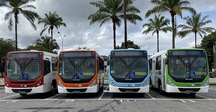 Até meados de agosto começam a chegar novos ônibus - Foto: Divulgação/Sinetram