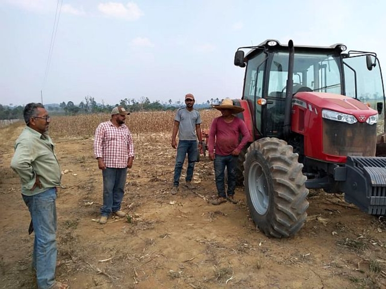 Novos equipamentos agilizam colheita de milho em Manicoré - Foto: Divulgação/Sepror